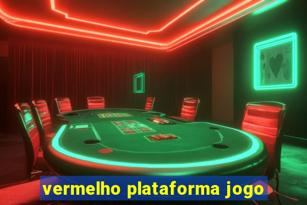 vermelho plataforma jogo